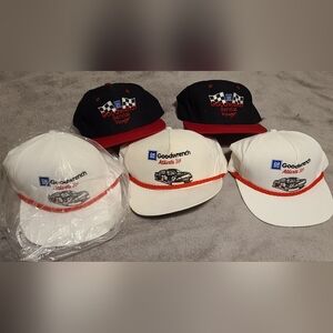 Vintage earnhardt goodwrench collection 5 hat lot nascar vintage new never worn